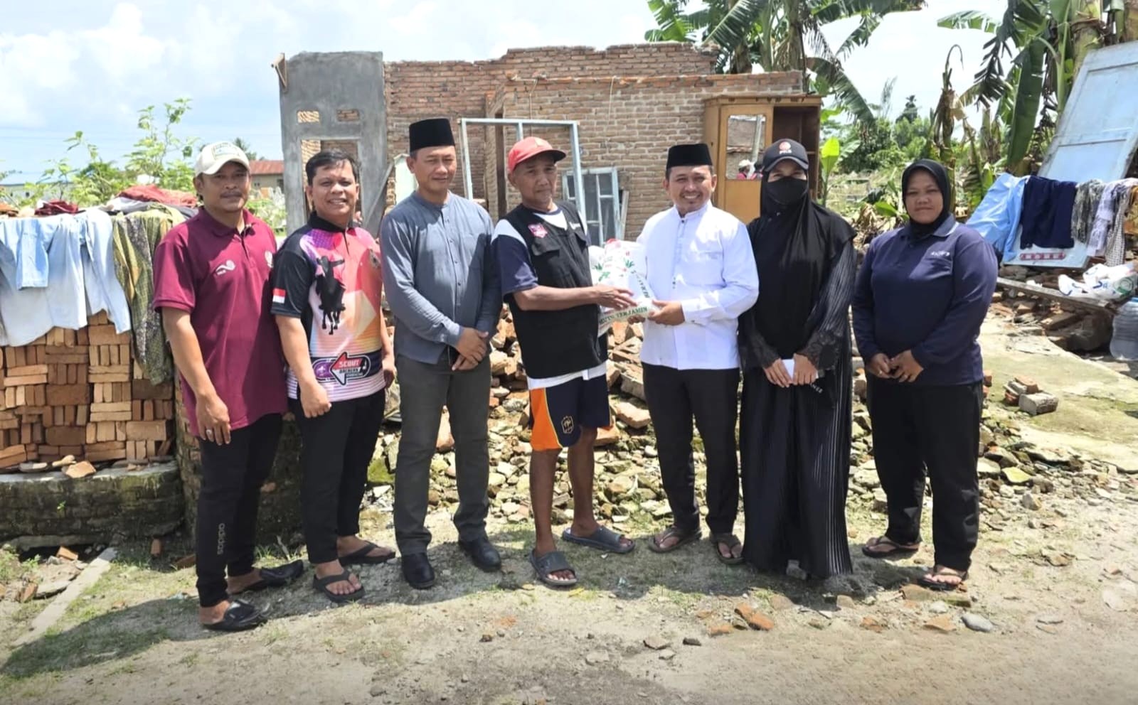 PKS Bergerak Kawal Penanganan Warga Terdampak Puting Beliung di Kecamatan Beringin